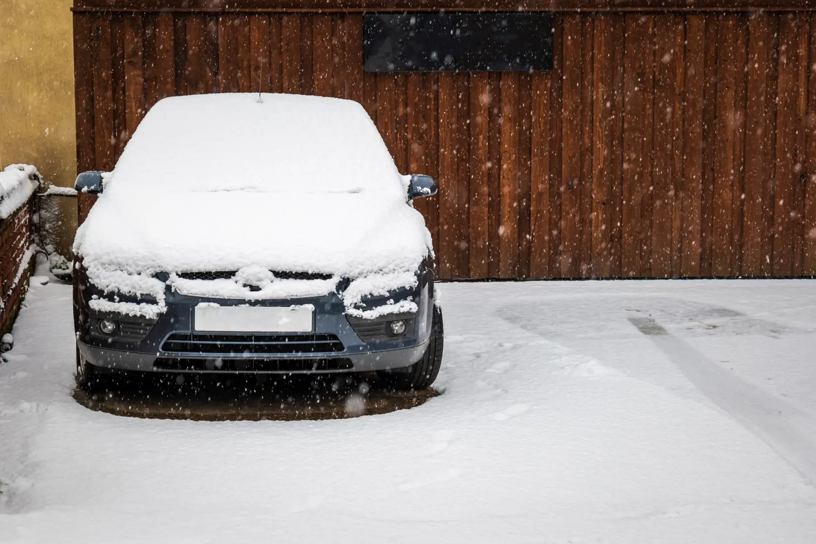 A custom carport in Logan UT covered in a thick layer of winter snow - residential carports Logan A custom carport in Logan UT covered in a thick layer of winter snow - residential carports Logan