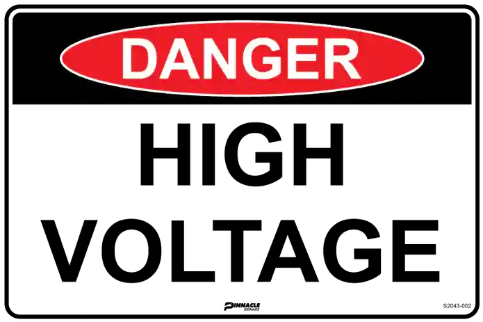 Danger: Arc Flash and Shock Hazard label - electrical warning sign Danger: Arc Flash and Shock Hazard label - electrical warning sign