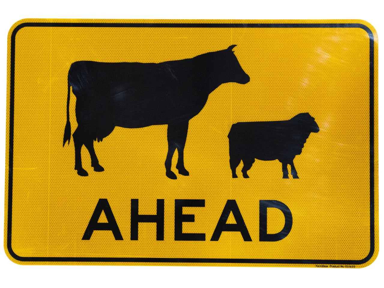 livestock warning sign - agricultural safety signs