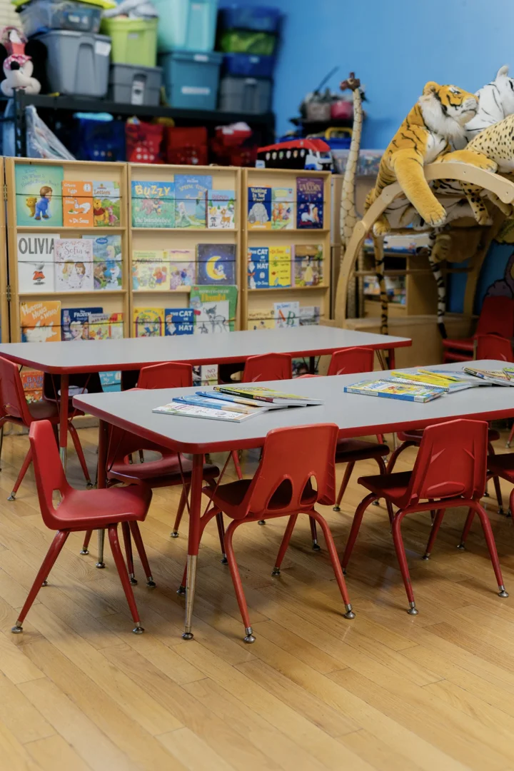 interactive learning stations in early education