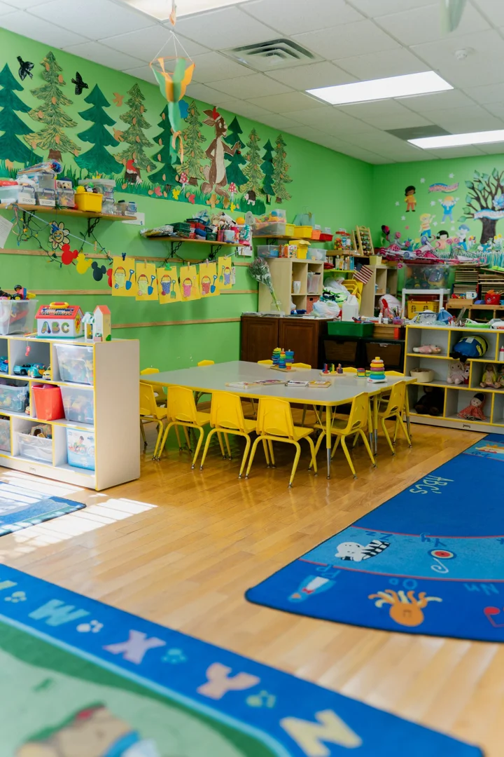 Hands-on learning materials in an early childhood classroom Hands-on learning materials in an early childhood classroom