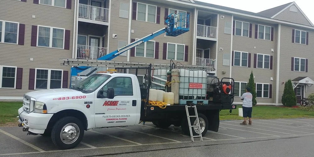commercial building cleaning in New Hampshire