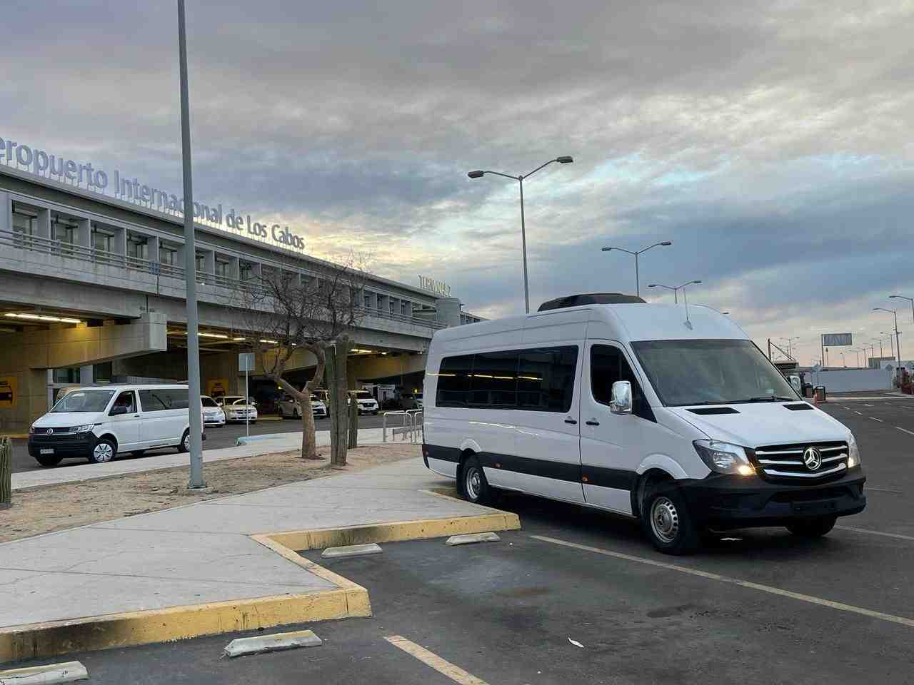 SJD Taxi Airport Shuttle vehicle - is cabo safe to travel to right now