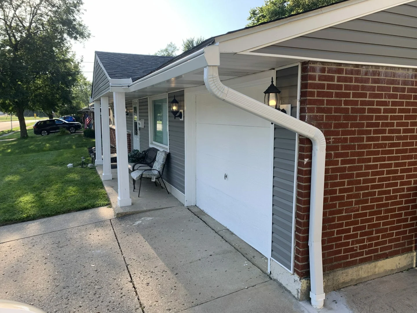 K-Guard leaf-free gutter system in custom colors K-Guard leaf-free gutter system in custom colors