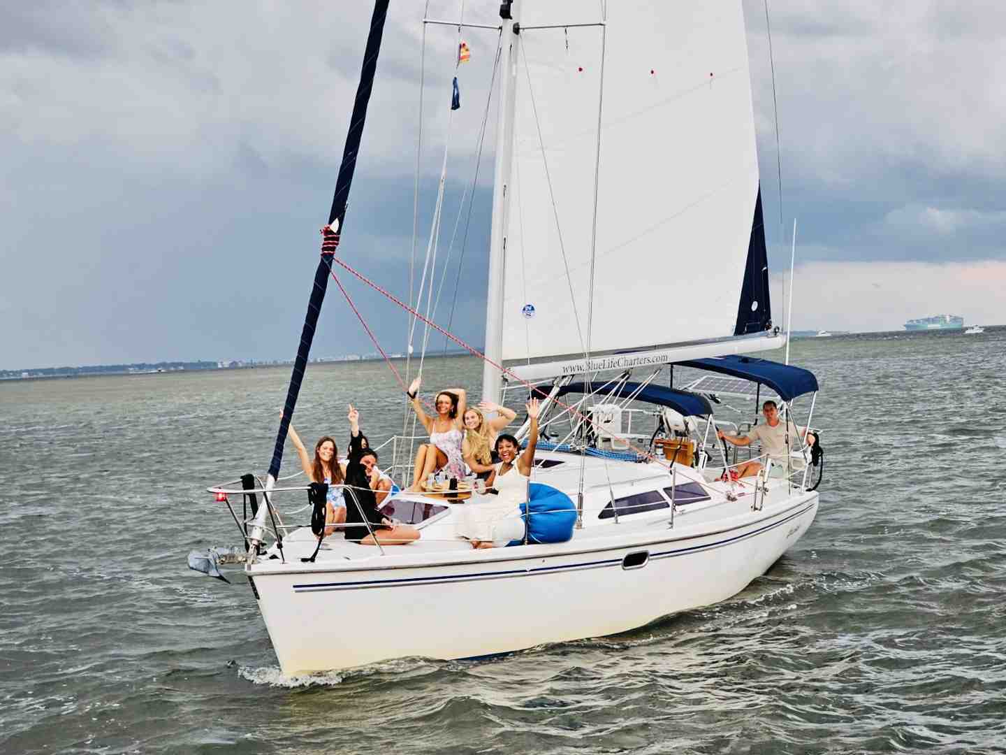 group doing creative activity - bachelorette activities charleston sc