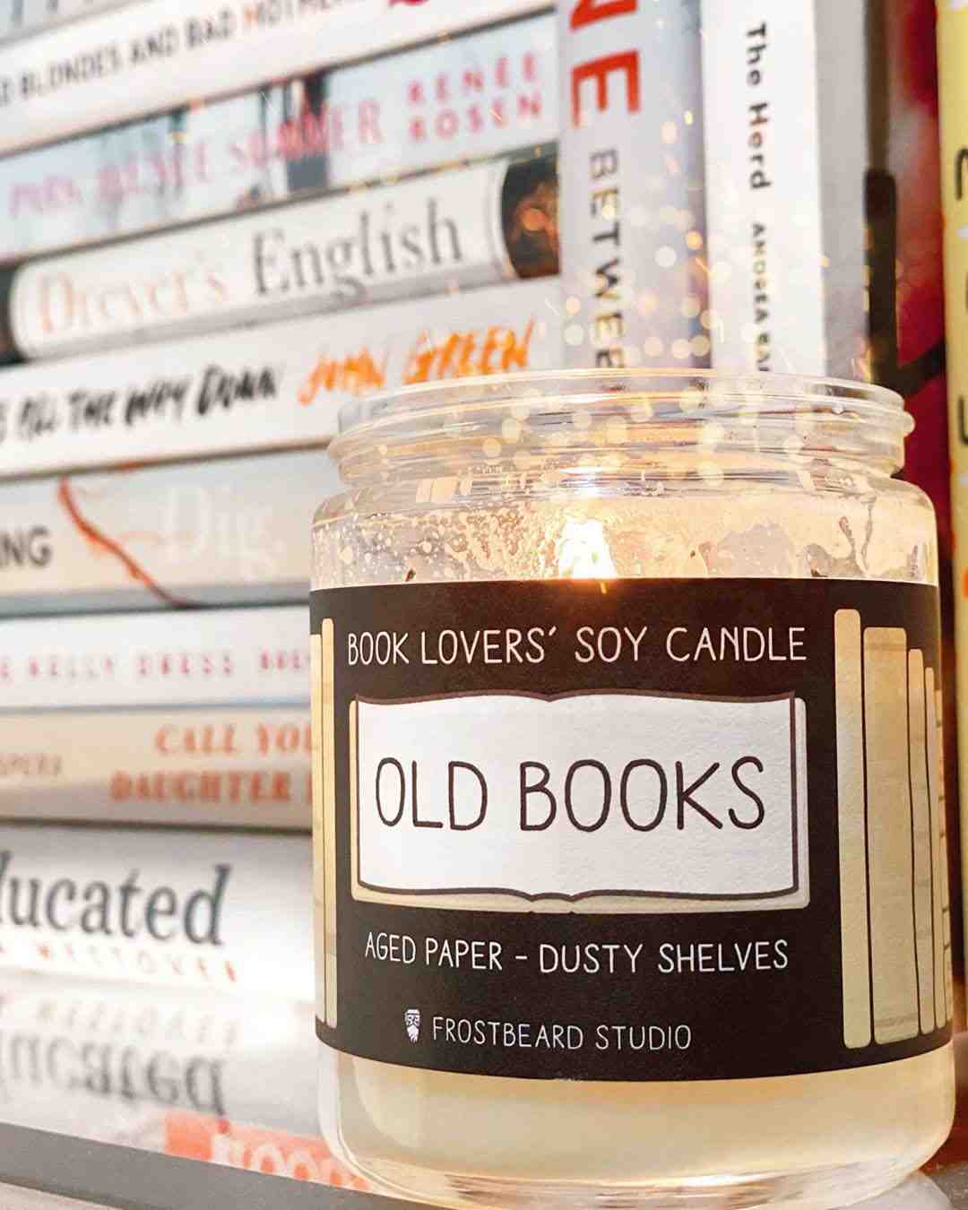 Book Lovers' Soy Candles - presents to get your teacher