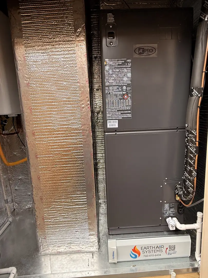 Clean air conditioning condenser coils after professional maintenance - what does an hvac maintenance plan include