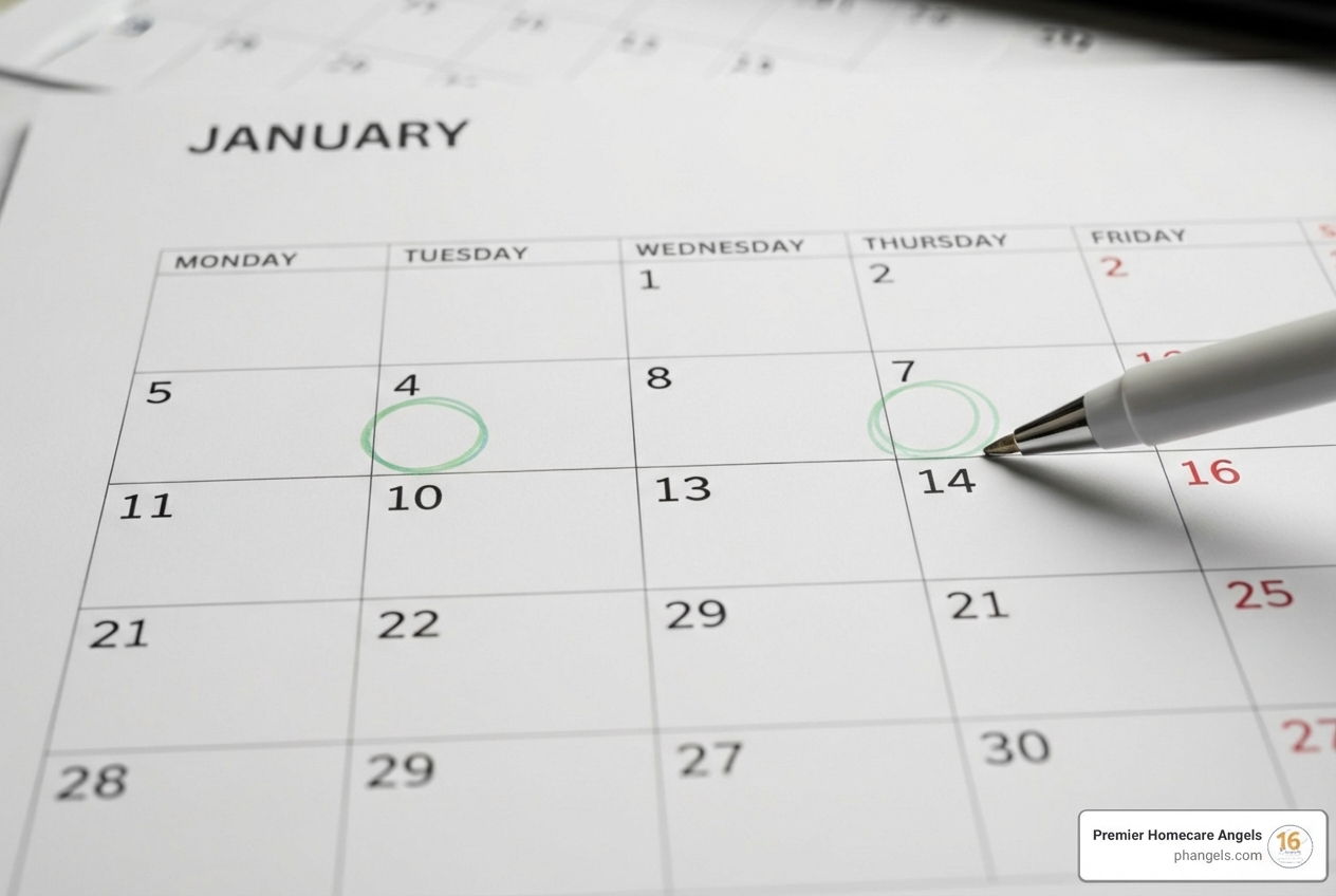calendar highlighting the first 30 days after hospital discharge - Post hospital care