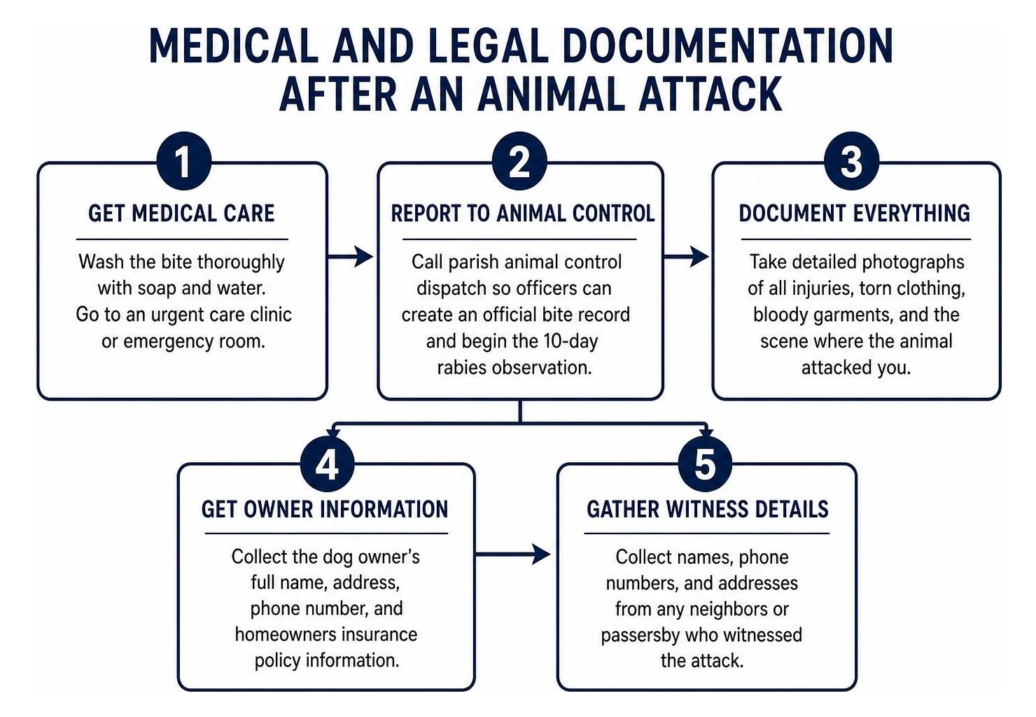 Medical and legal documentation after an animal attack Medical and legal documentation after an animal attack