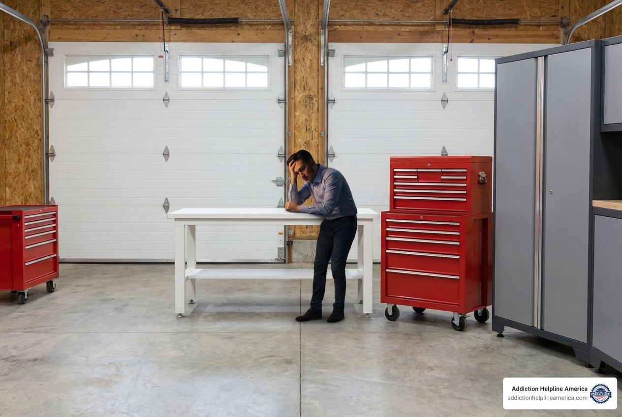 A stressed executive sitting at a desk late at night, surrounded by paperwork and a laptop, symbolizing the pressures of high-level positions. - executive rehab A stressed executive sitting at a desk late at night, surrounded by paperwork and a laptop, symbolizing the pressures of high-level positions. - executive rehab