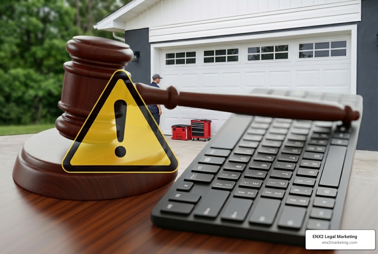 gavel next to a keyboard with a warning symbol overlay - social media for legal gavel next to a keyboard with a warning symbol overlay - social media for legal