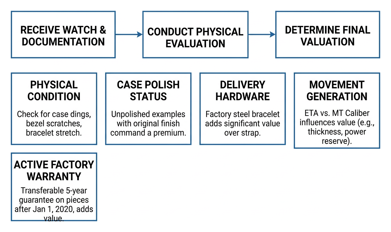 Pre-owned watch evaluation workflow and valuation factors Pre-owned watch evaluation workflow and valuation factors