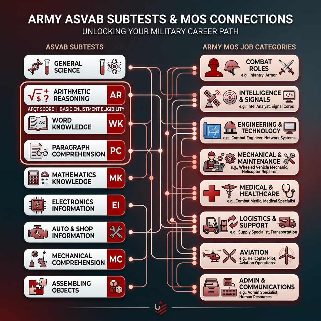 Army ASVAB Subtests: 10 Ultimate Secrets