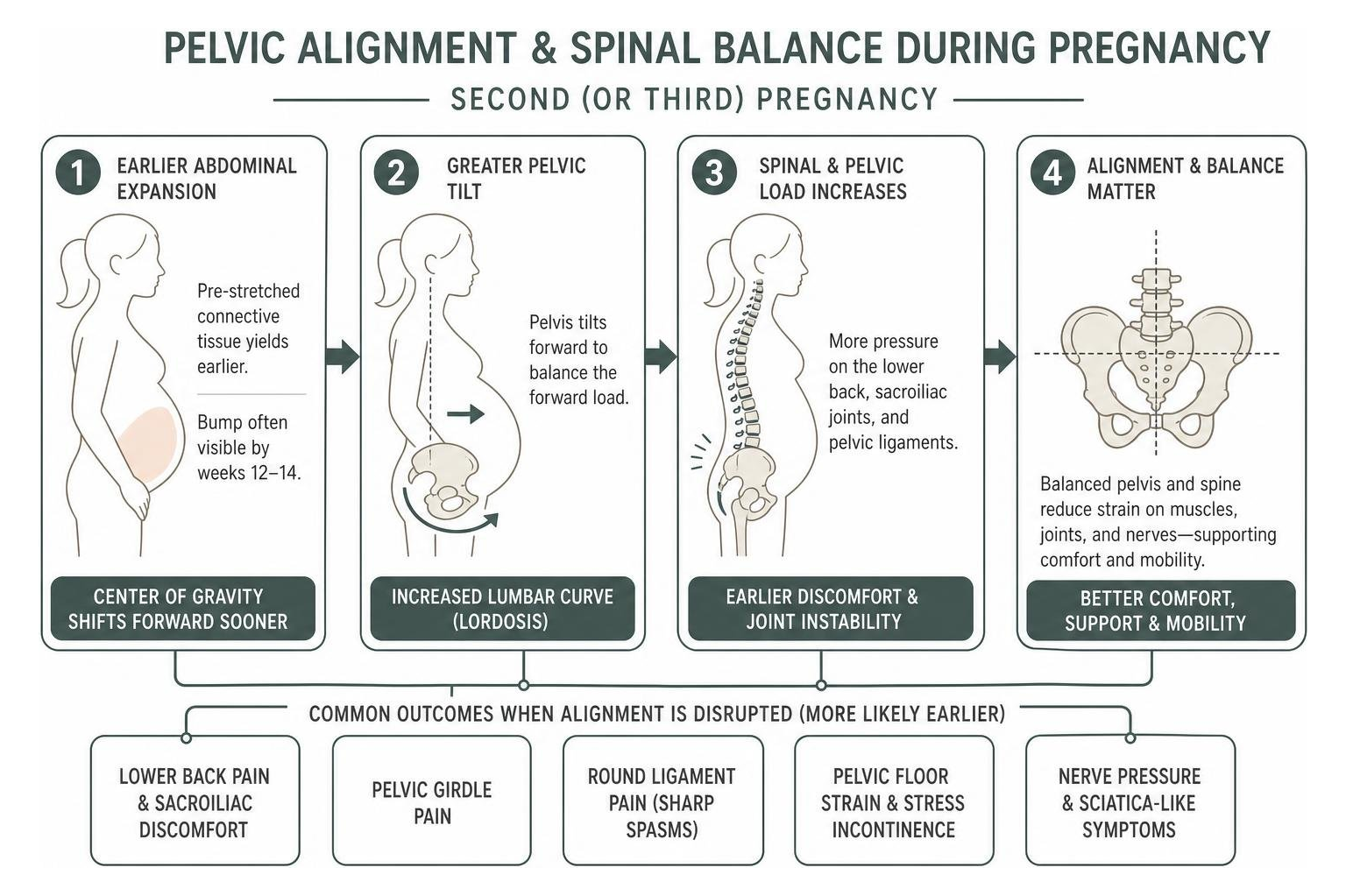 pelvic alignment and spinal balance during pregnancy