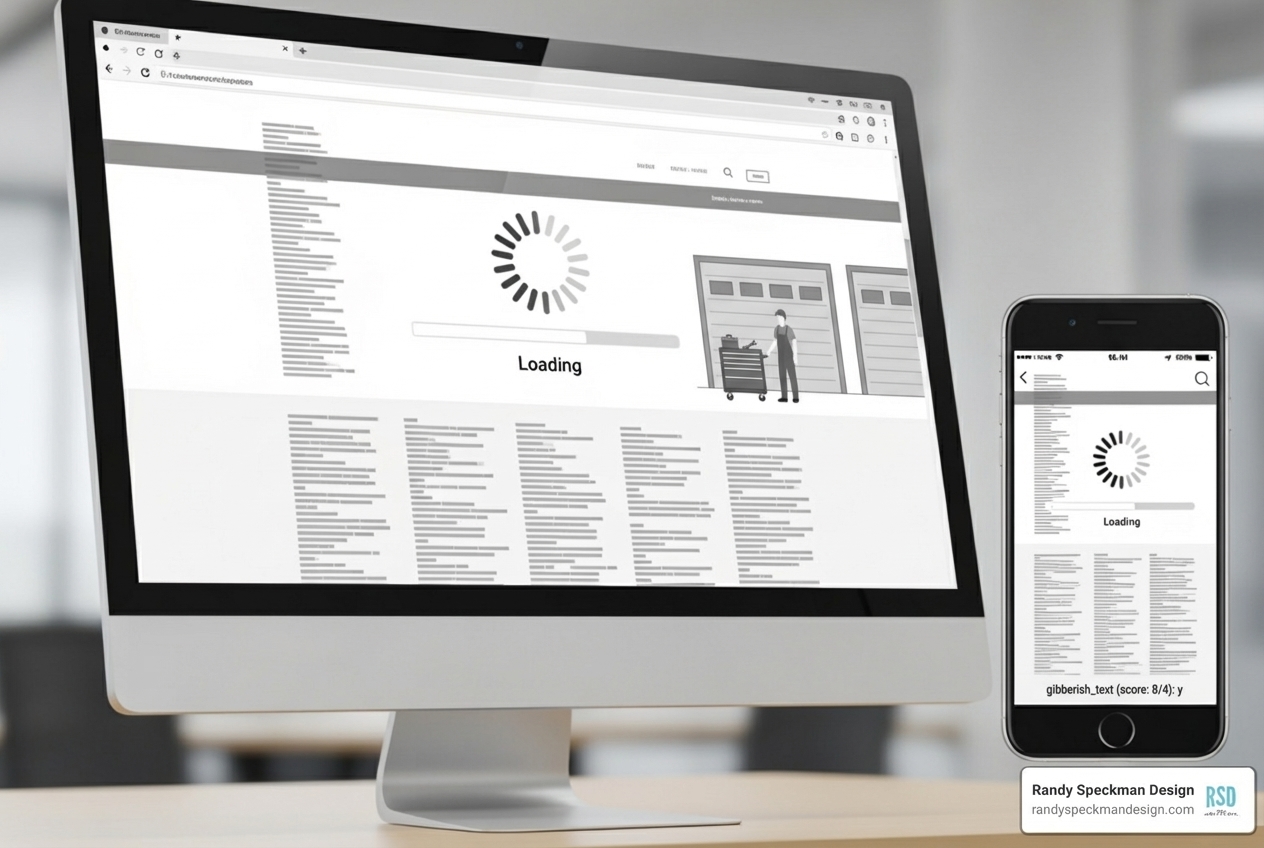 website loading on both desktop and mobile devices - b2b search engine optimization