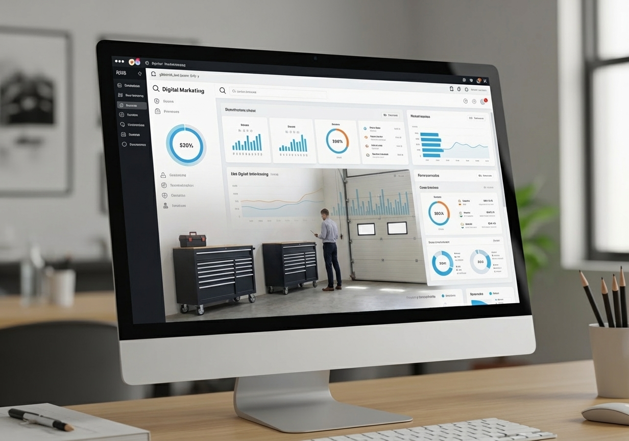 Integrating Data and AI into Modern Digital Marketing Systems Marketing tools dashboard - digital marketing systems