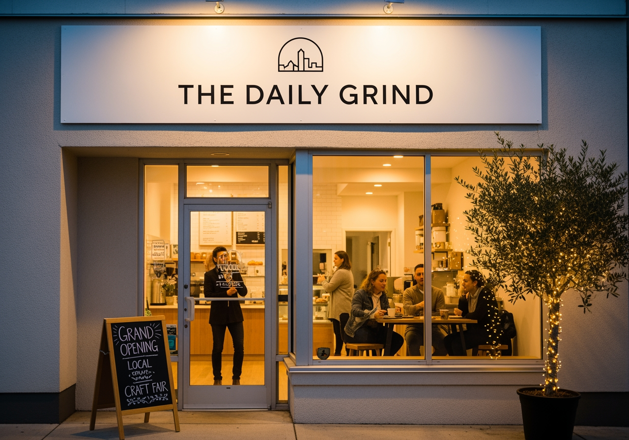 A brand style guide showing logo, colors, and fonts - small business branding