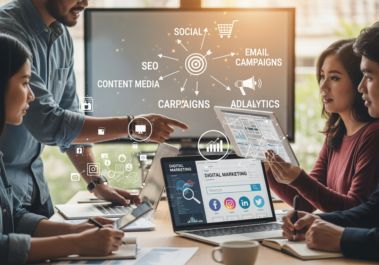 Google search results page with local business - small business digital marketing