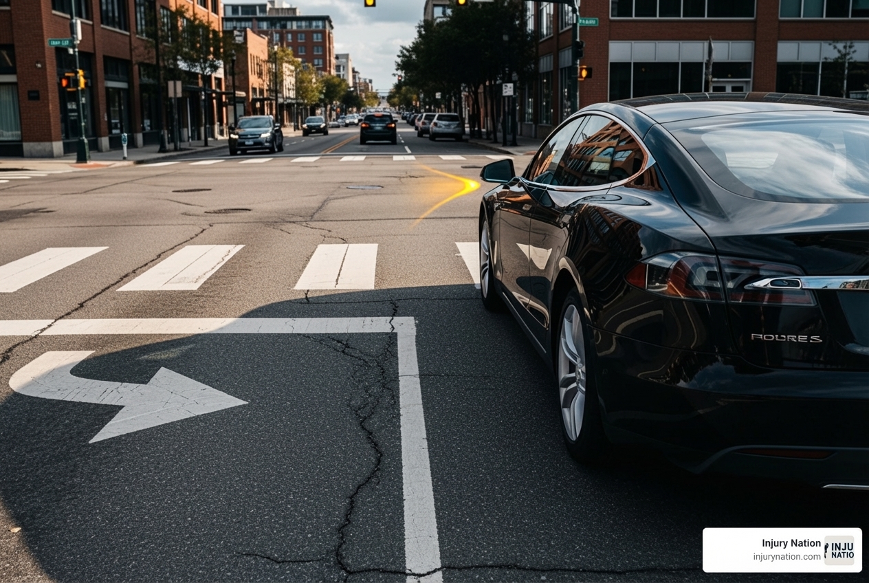 car yielding before left turn - left turn accident car yielding before left turn - left turn accident