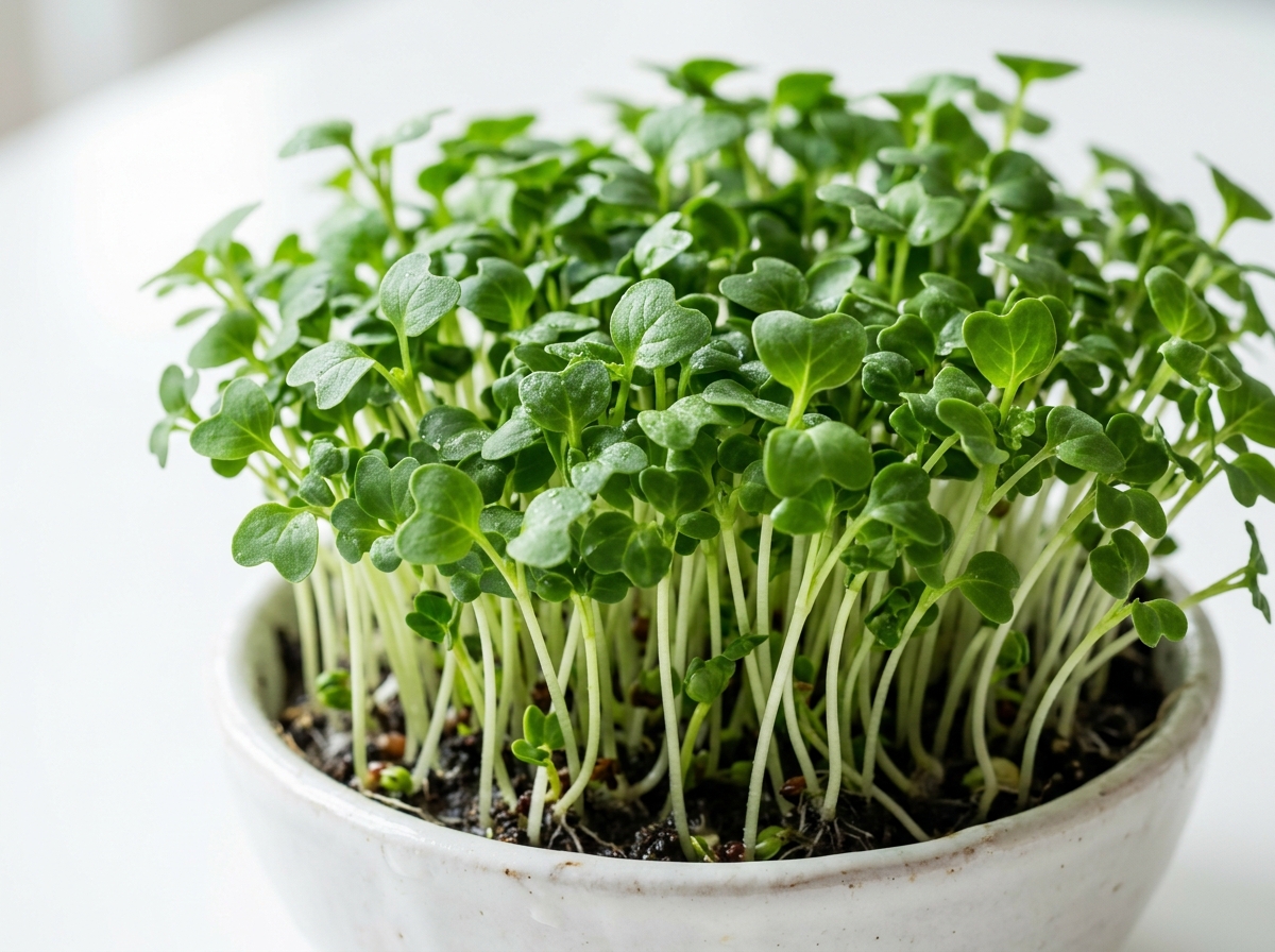 vibrant broccoli microgreens rich in sulforaphane - easy microgreens healthy recipes