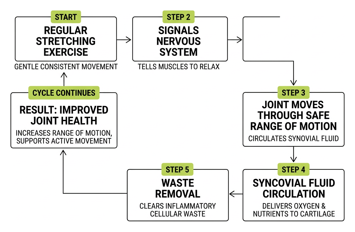 The physiological cycle of joint movement and lubrication in older adults The physiological cycle of joint movement and lubrication in older adults