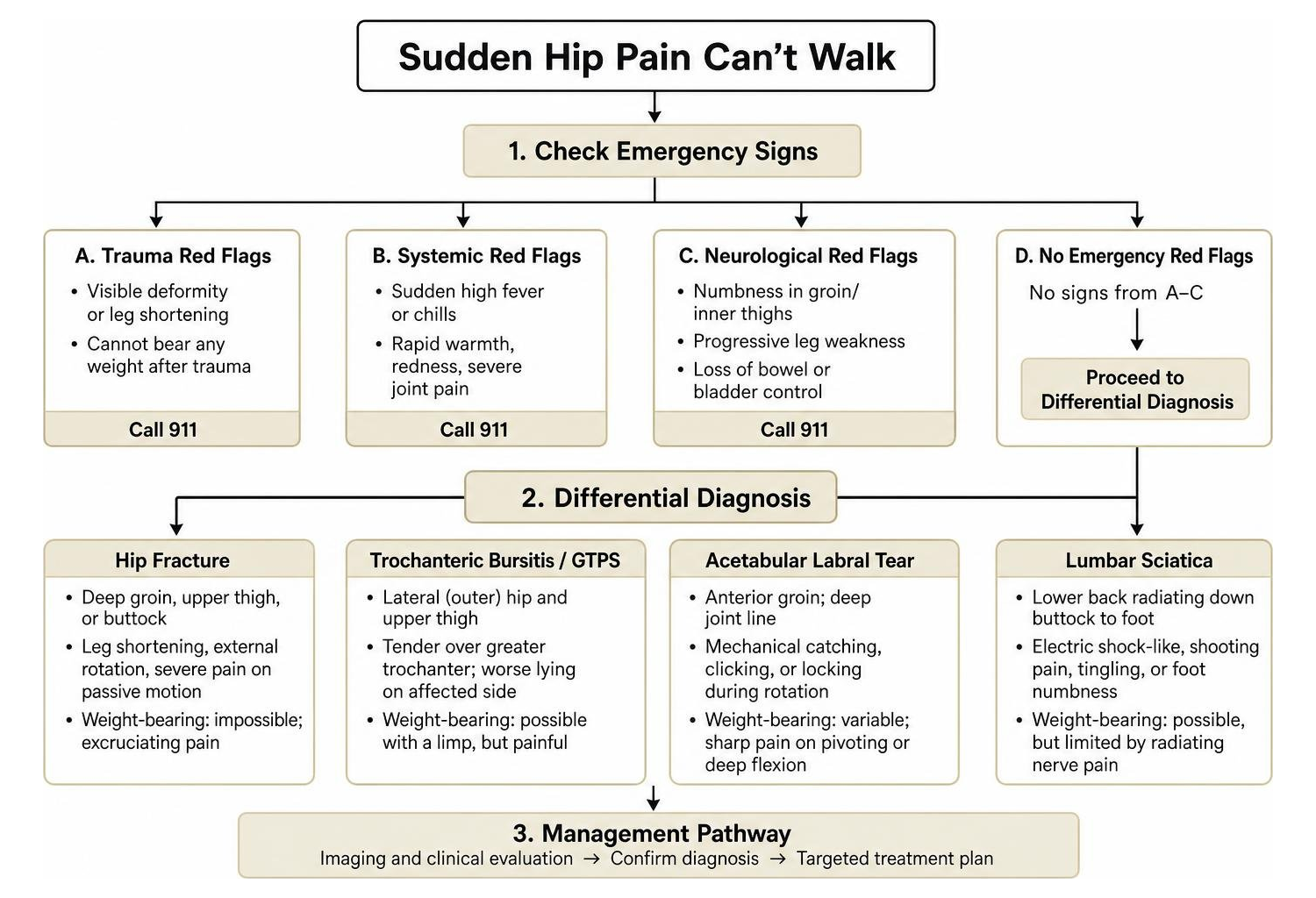 hip joint diagnostic pathway hip joint diagnostic pathway