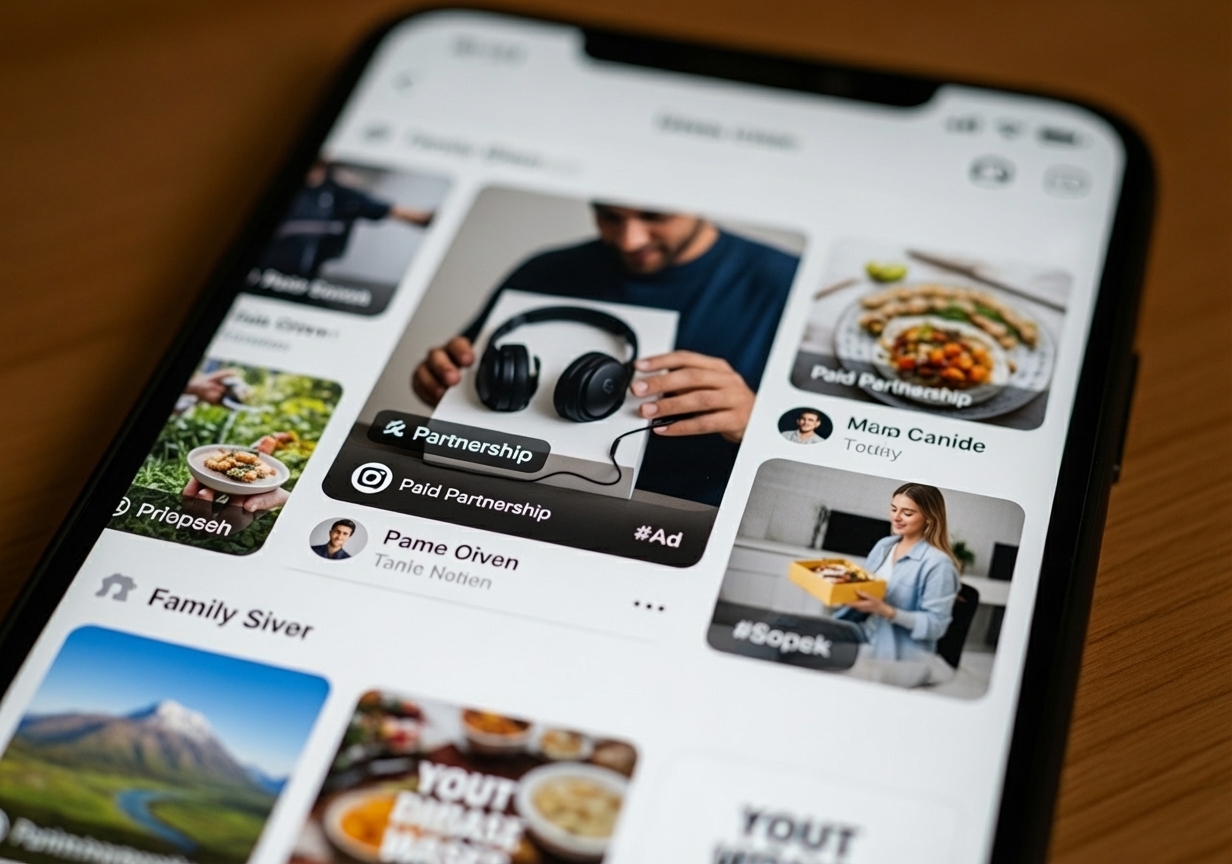 clear examples of correct FTC disclosures on Instagram and TikTok posts - influencer marketing firm los angeles