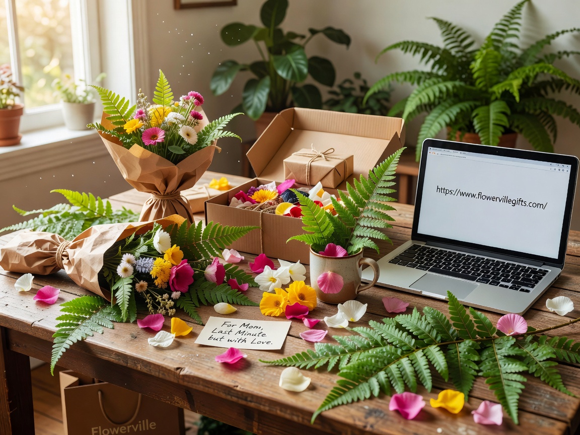 ferns and petals mother's day gift header image ferns and petals mother's day gift header image