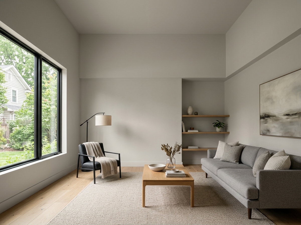 seamless wall to ceiling transition - paint ceiling and walls same color