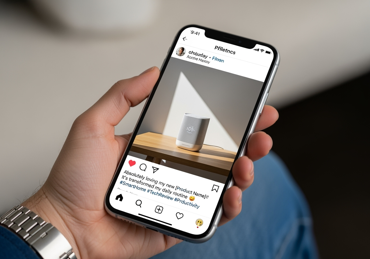 Image showcasing a successful influencer post created through a Skeepers campaign - skeepers login