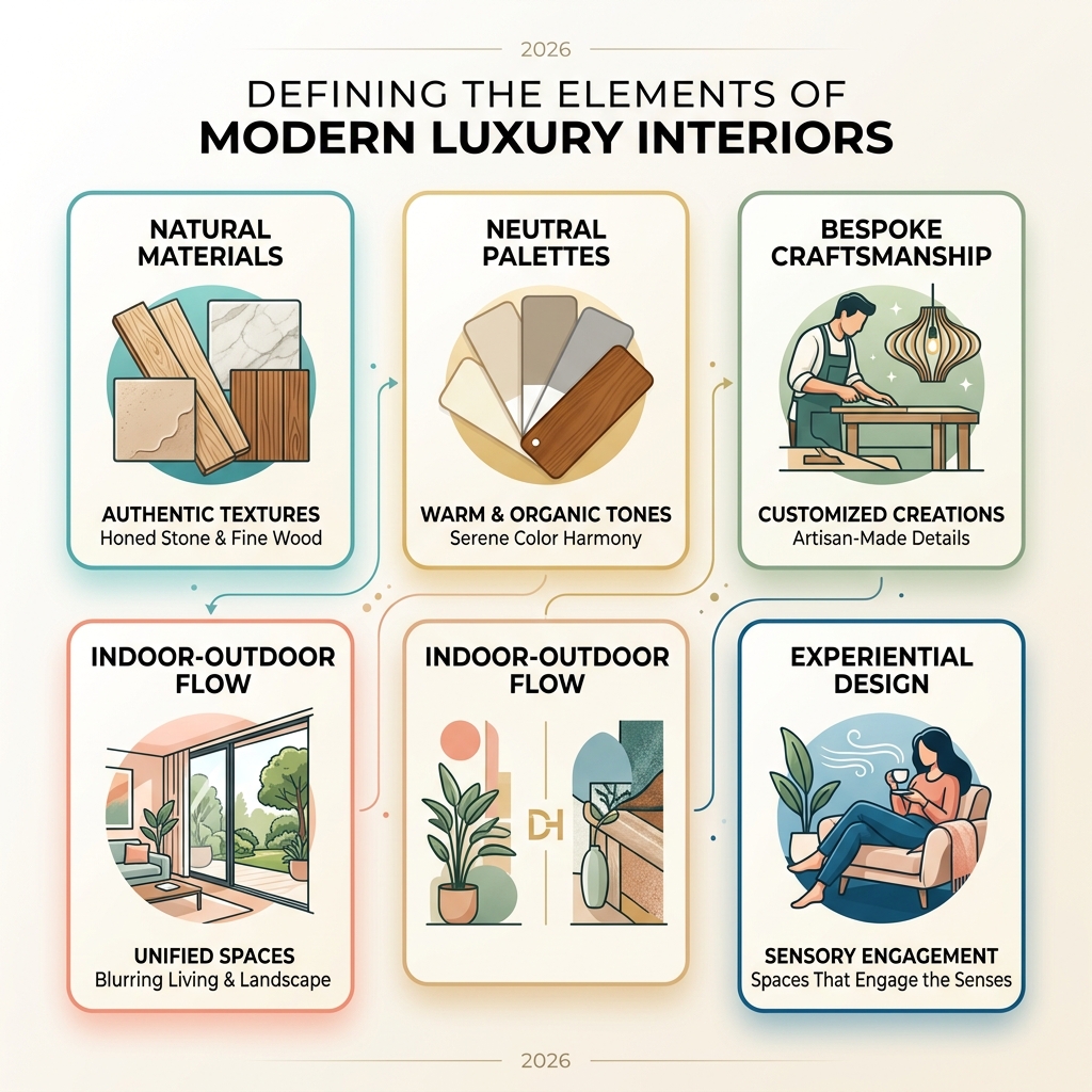 Defining The Elements Of Modern Luxury Interiors | Divine Home & Office ...