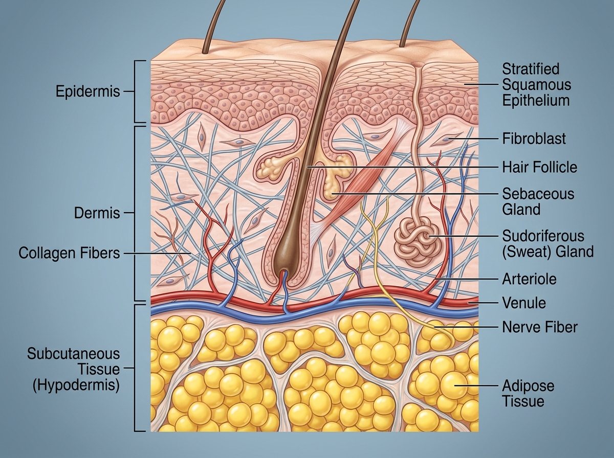 Cellular Skin Structure - skin health and aesthetics