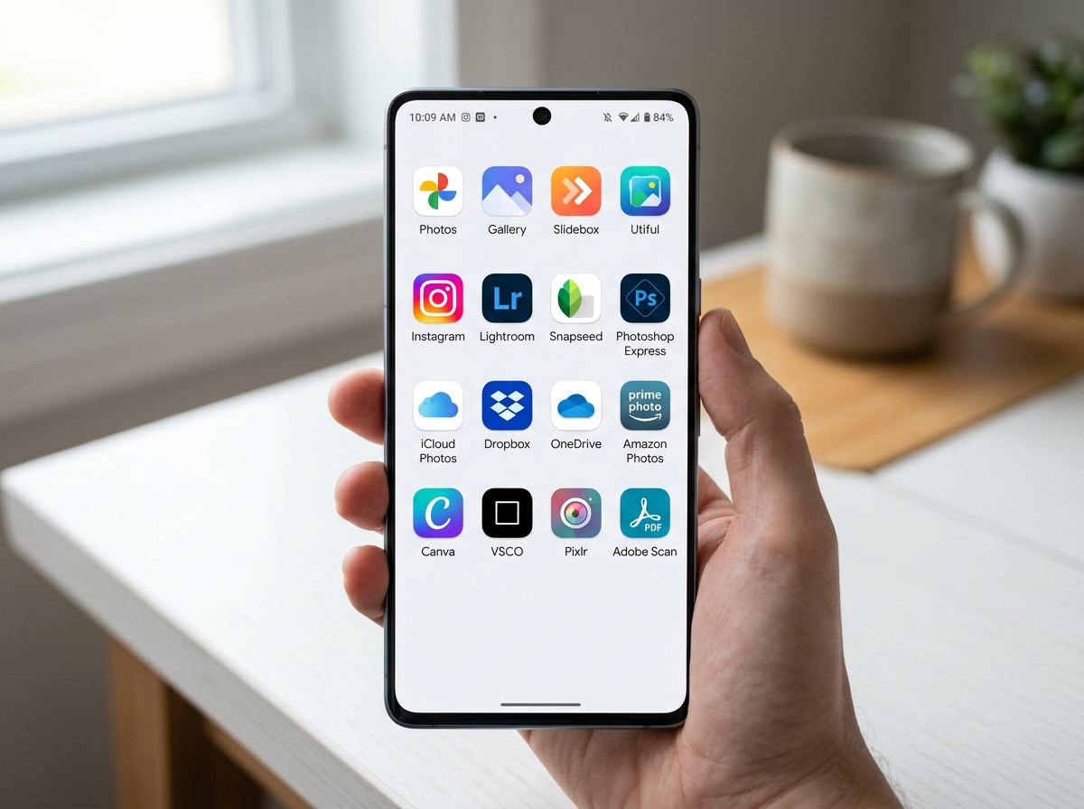 Android app icons for photo management - android photo management