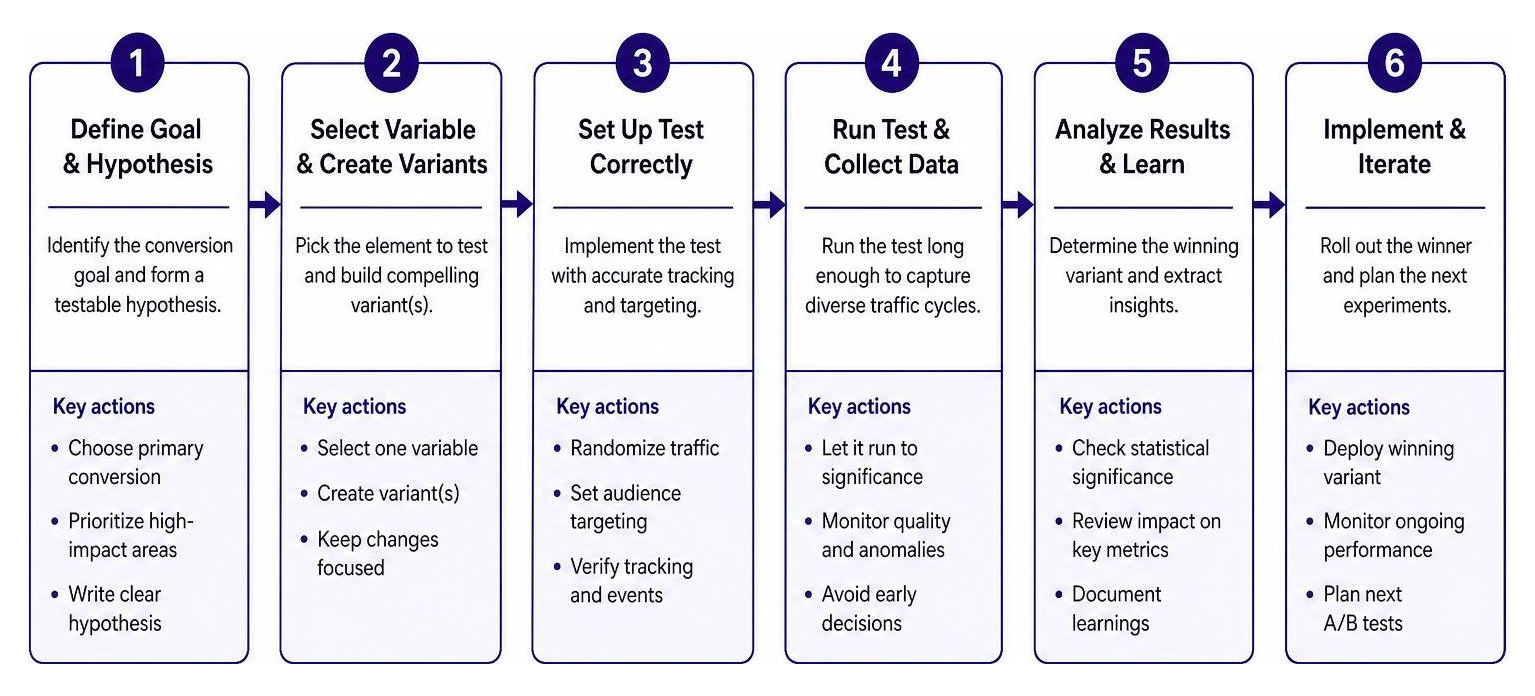 A/B testing implementation process for publishing platforms A/B testing implementation process for publishing platforms