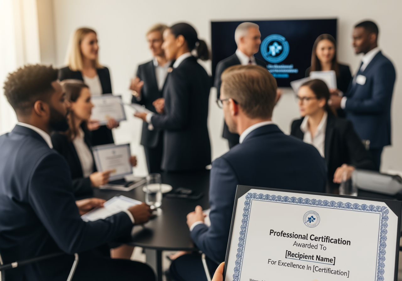 Microsoft Certifications poster - Professional Certification