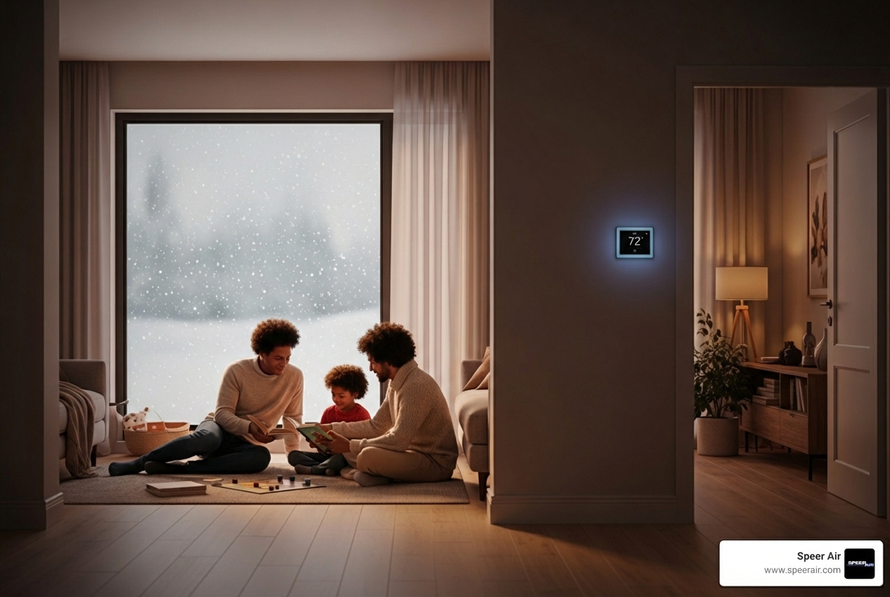 infographic showing the top 5 benefits of annual heating maintenance in Bergen County: improved safety through carbon monoxide and gas leak detection, enhanced energy efficiency reducing utility bills by up to 20 percent, extended equipment lifespan adding years to your investment, fewer costly emergency repairs through early problem detection, and consistent comfort with even heating throughout your home during 100 days of freezing nights - best heating maintenance in bergen county, nj infographic showing the top 5 benefits of annual heating maintenance in Bergen County: improved safety through carbon monoxide and gas leak detection, enhanced energy efficiency reducing utility bills by up to 20 percent, extended equipment lifespan adding years to your investment, fewer costly emergency repairs through early problem detection, and consistent comfort with even heating throughout your home during 100 days of freezing nights - best heating maintenance in bergen county, nj