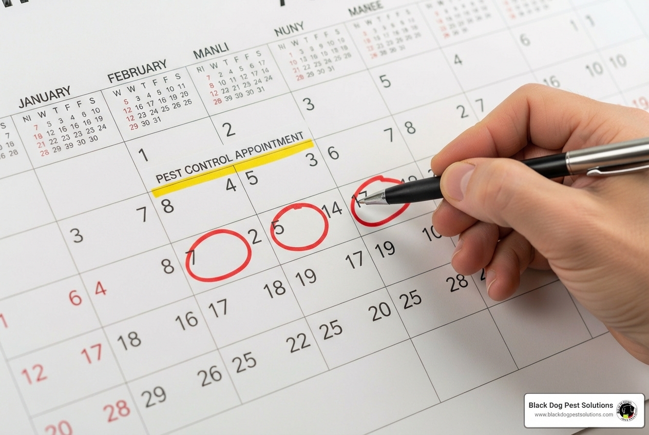 calendar with quarterly pest control appointments marked - pest control near me cost calendar with quarterly pest control appointments marked - pest control near me cost