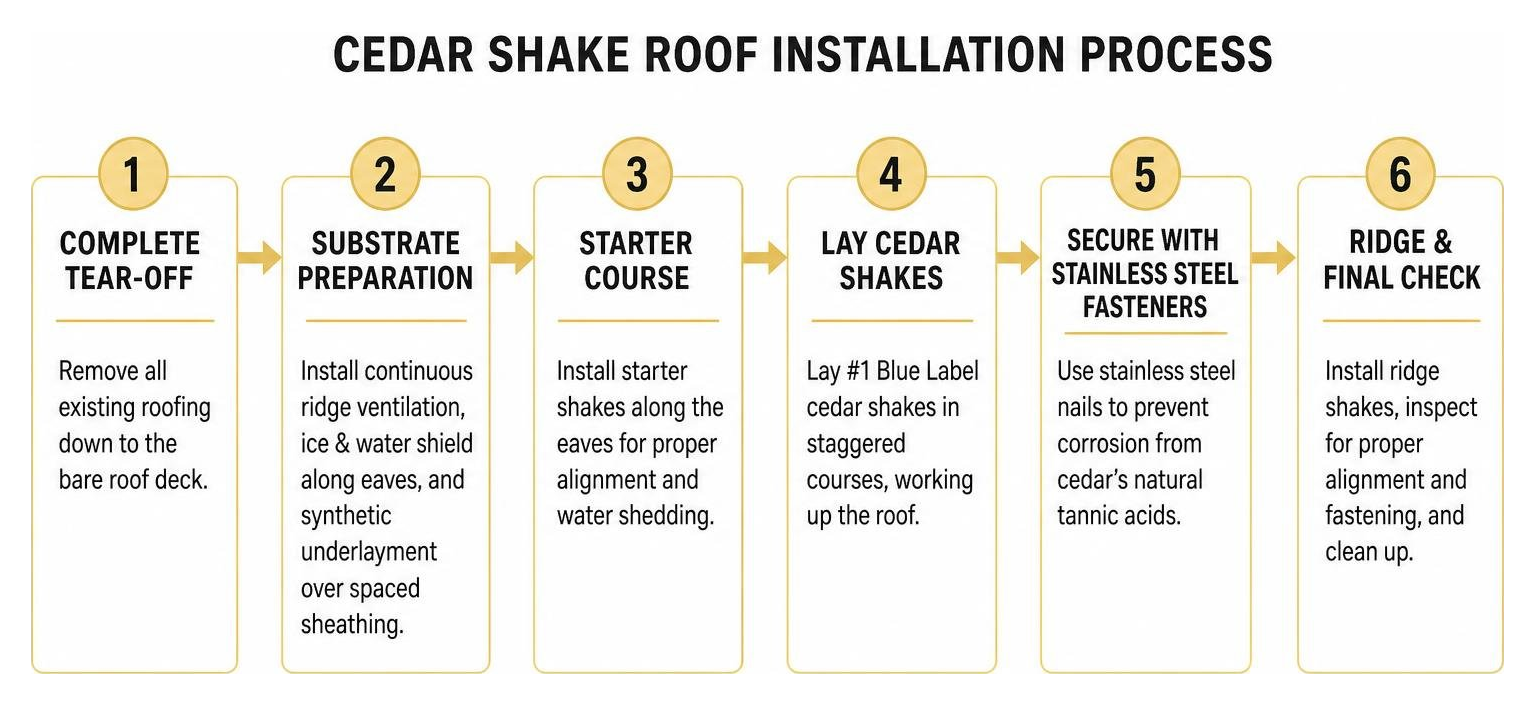 cedar shake roof installation process diagram cedar shake roof installation process diagram