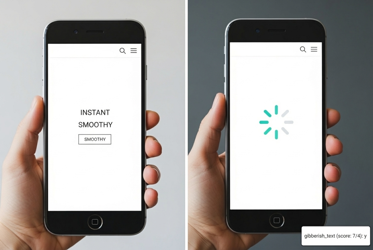 Fast vs Slow Mobile Site - ecommerce conversion tactics