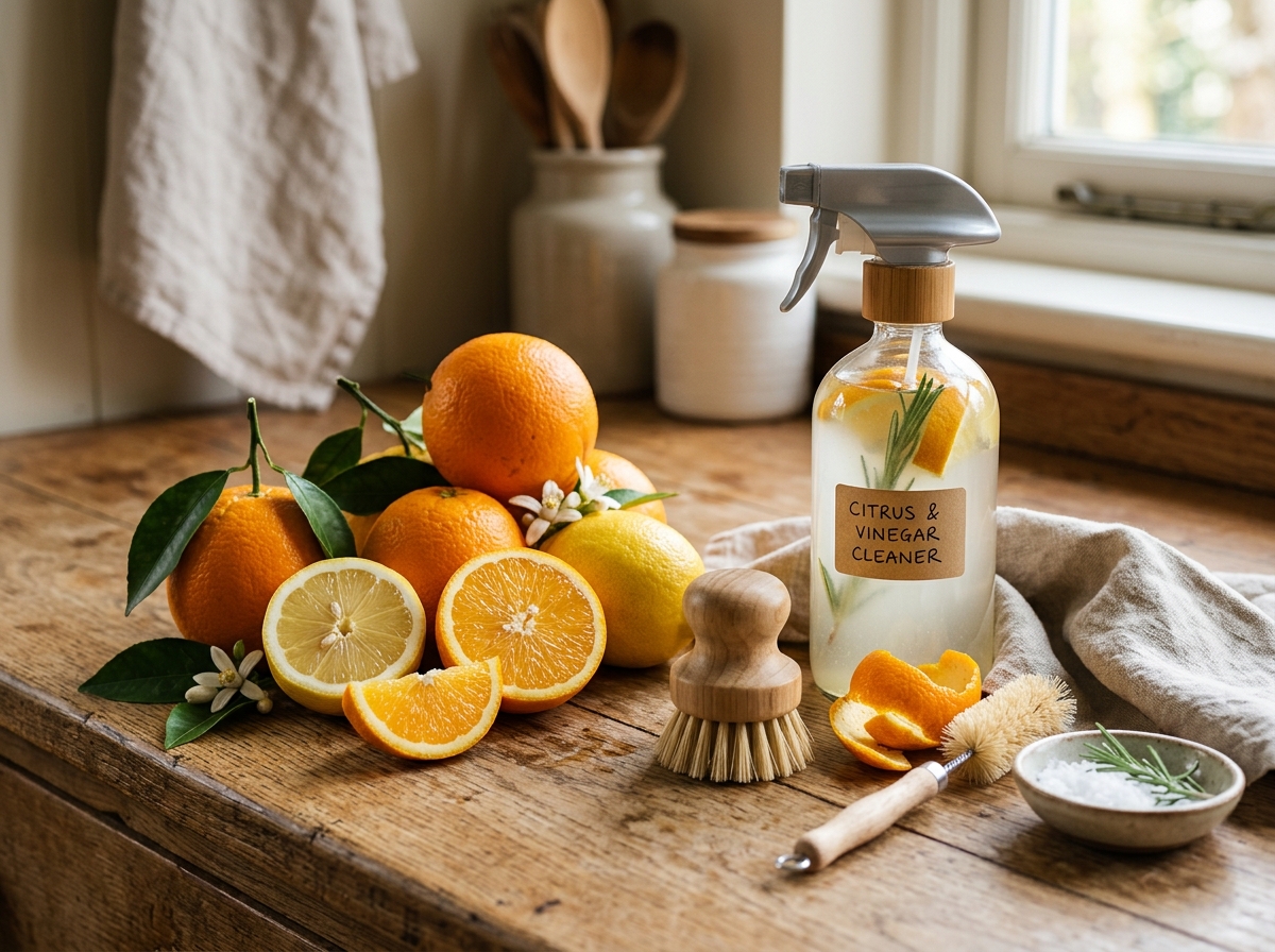 Natural citrus cleaning ingredients like oranges and lemons used for non-toxic solutions - ecofriendly carpet & upholstery Natural citrus cleaning ingredients like oranges and lemons used for non-toxic solutions - ecofriendly carpet & upholstery