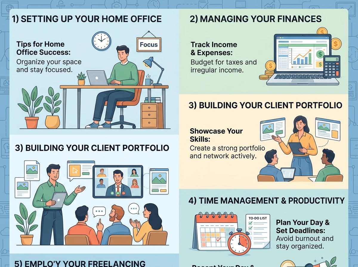 Example of a high-converting freelance portfolio website with clear case studies and testimonials - tips on freelancing