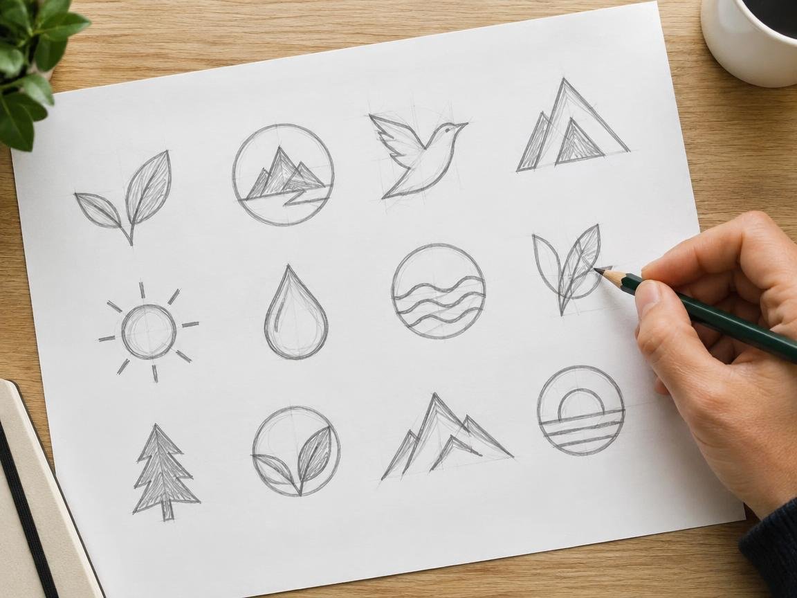 low-fidelity pencil thumbnail sketches evaluating silhouette shapes low-fidelity pencil thumbnail sketches evaluating silhouette shapes