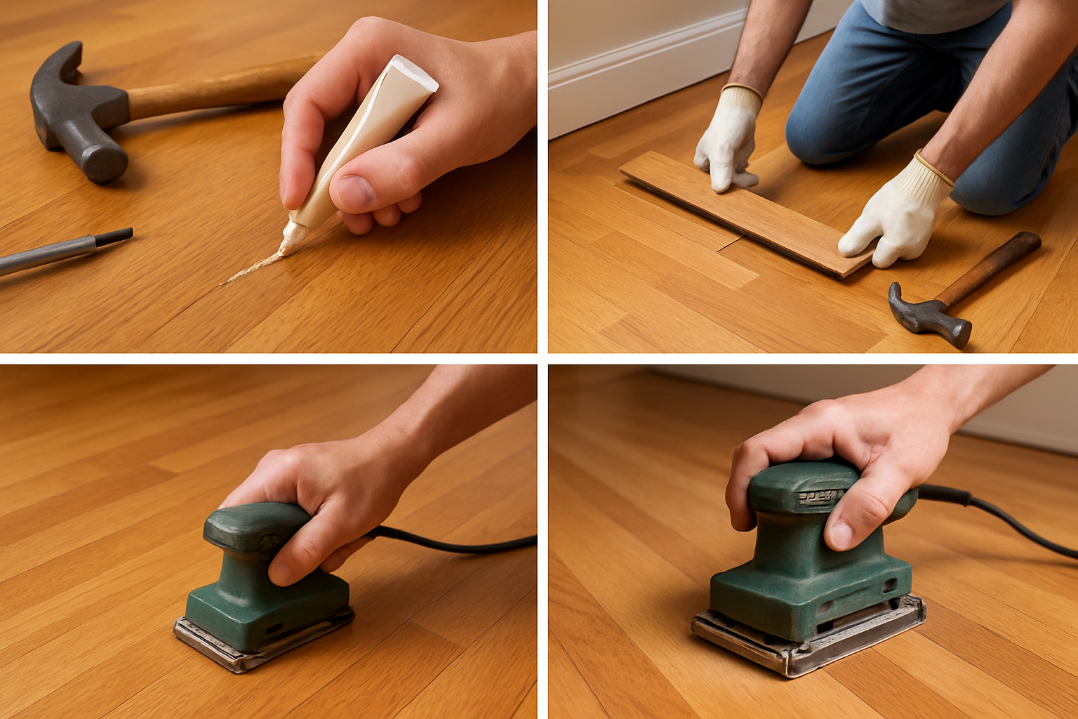 various hardwood floor repair methods - Cost of wood floor repair