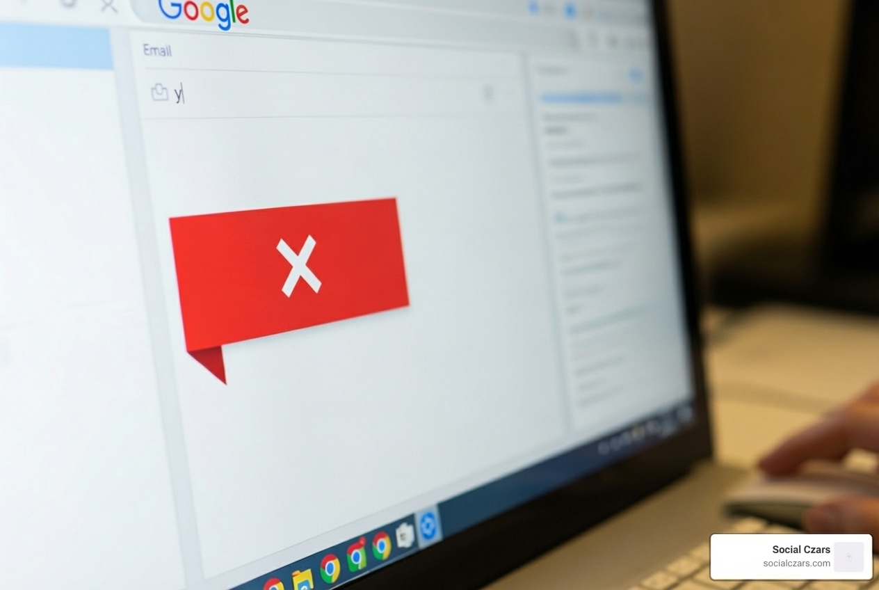 denied request email from Google - remove defamatory content google