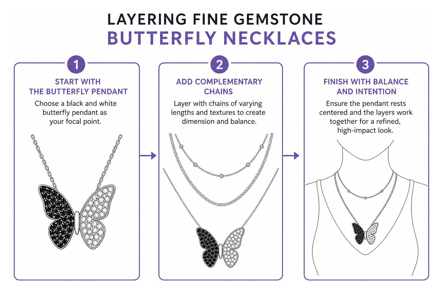 layering fine gemstone pendants with chains layering fine gemstone pendants with chains