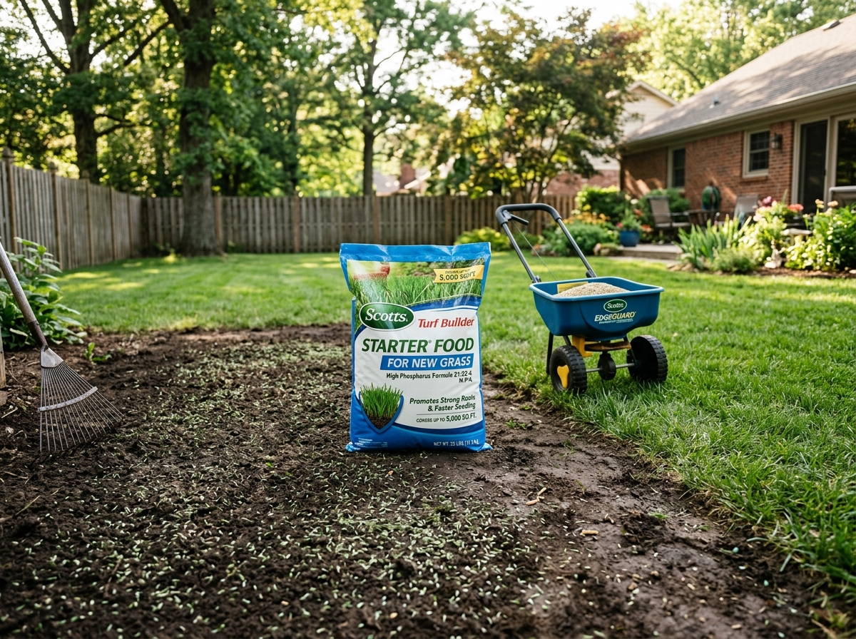 best fertilizer for new grass