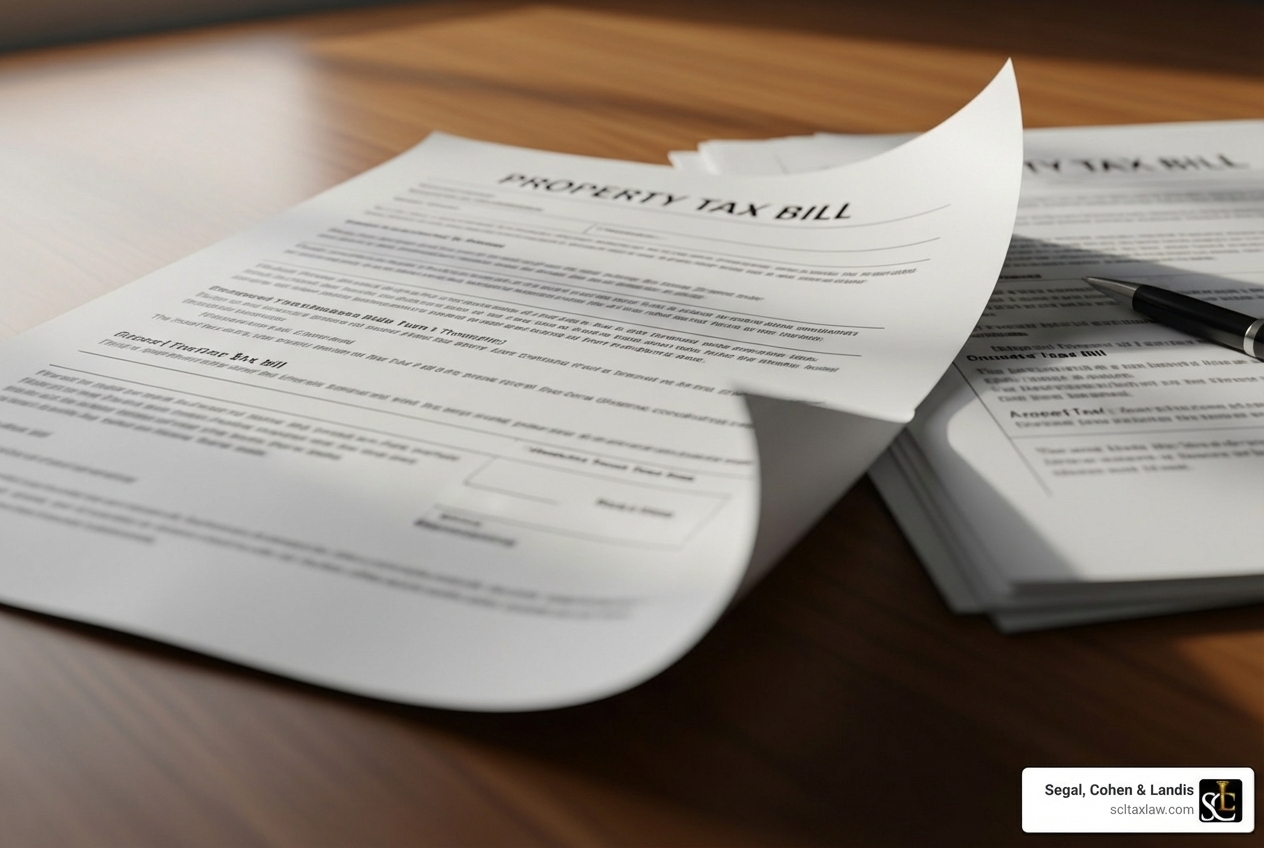 Sample Los Angeles County Property Tax Bill - Tax levy Los Angeles