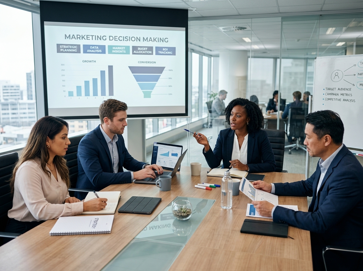 Concept of 35,000 daily decisions draining cognitive energy - Marketing decision making Concept of 35,000 daily decisions draining cognitive energy - Marketing decision making