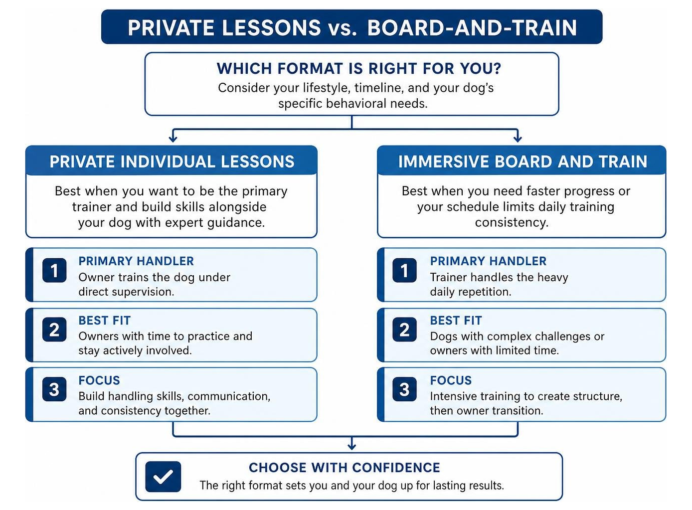 framework for choosing between private lessons and board-and-train framework for choosing between private lessons and board-and-train