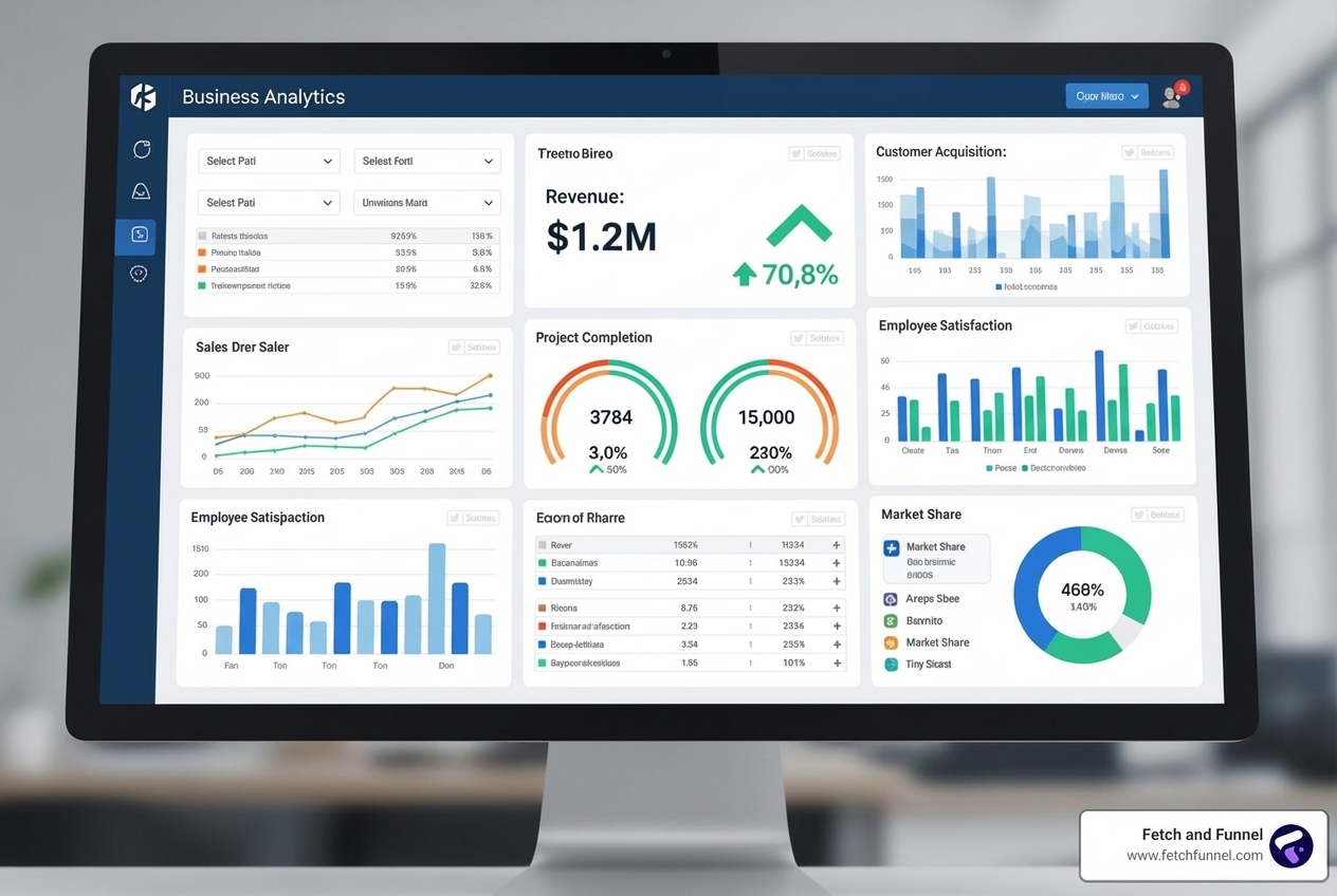 dashboard showing key performance indicators (KPIs) - Facebook ads Boston dashboard showing key performance indicators (KPIs) - Facebook ads Boston
